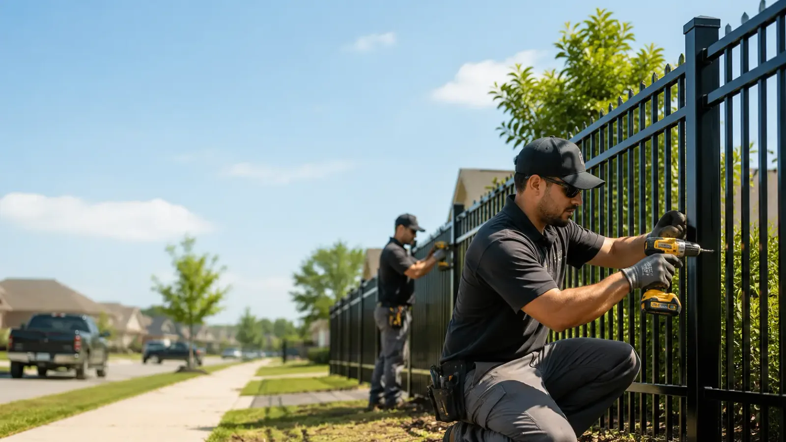 Metal Fence Installation in Holton, IN